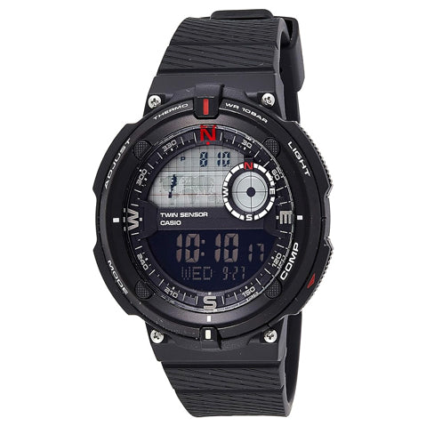 Casio men's twin sensor sgw600h hot sale casual watch