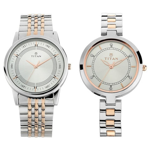 Titan raga couple hot sale watches price