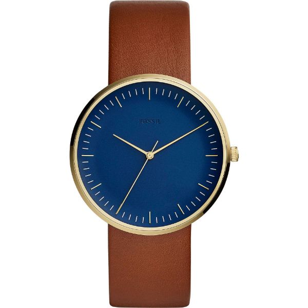 Fossil The Minimalist 3h Analog Blue Dial Men's Watch-FS5473