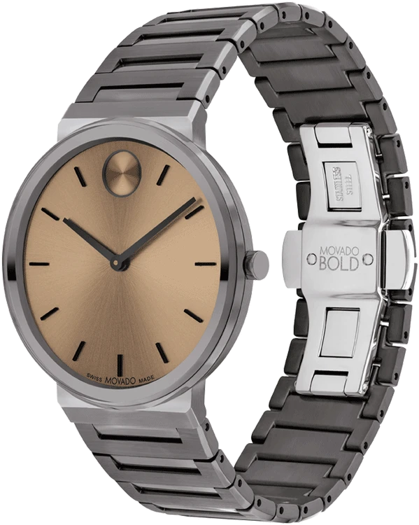 Gold Movado Unisex Bold Watch MOVADO BOLD FUSION AUTOMATIC-3600927
