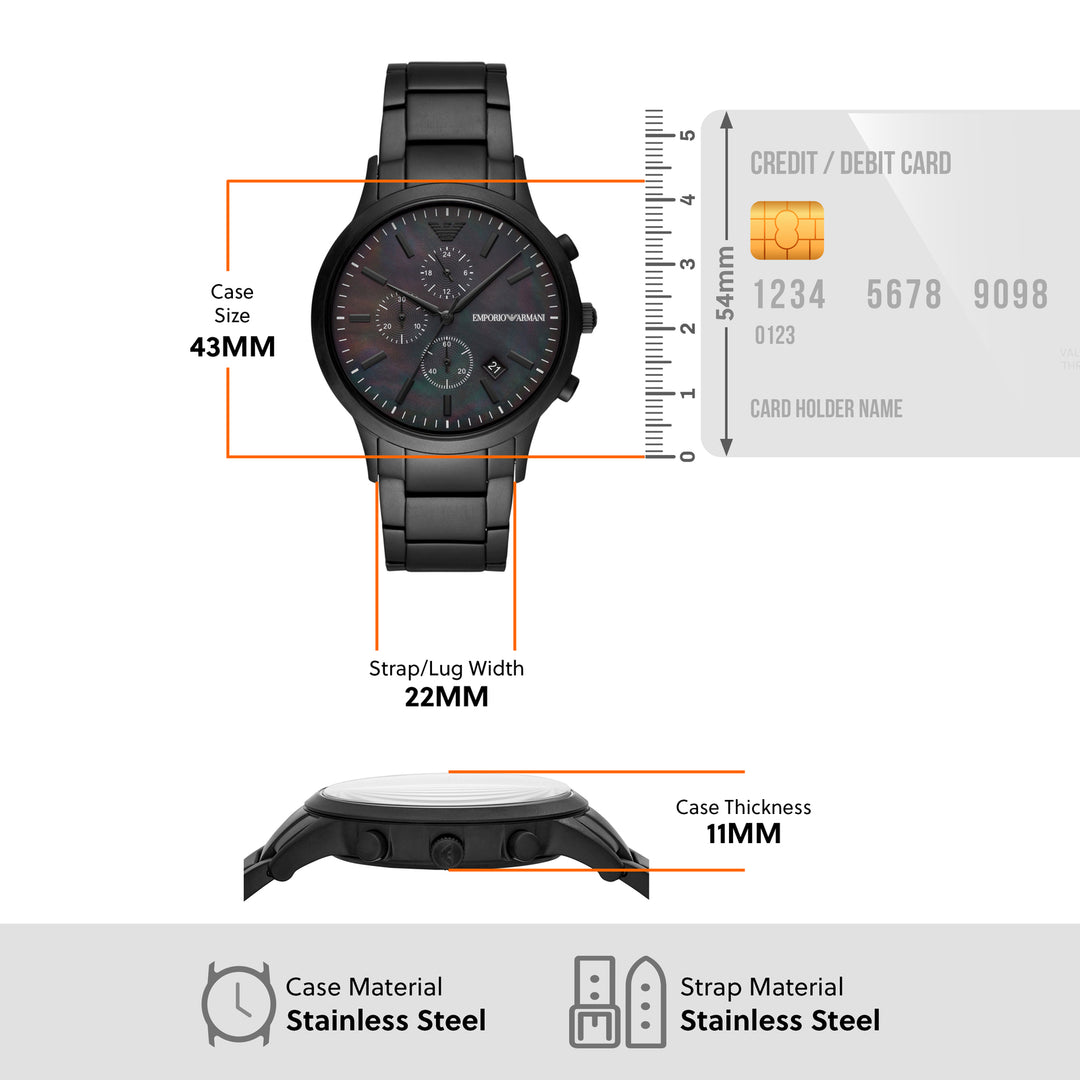 Emporio Armani Renato Watches-AR11275 Ramesh Watch Hyderabad