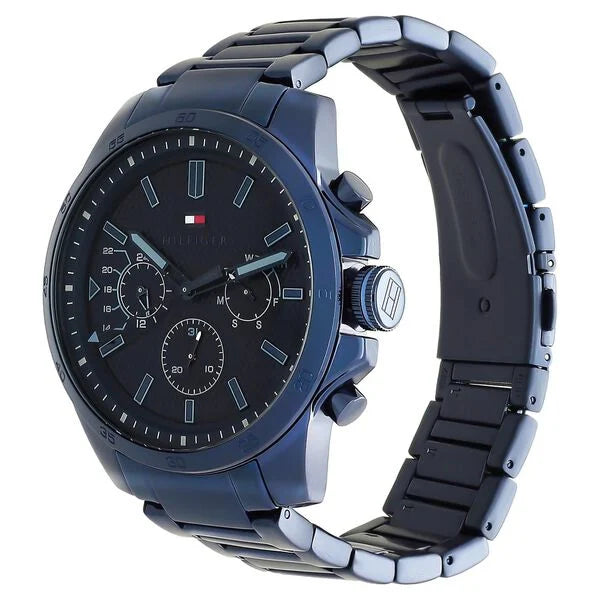 Blue Dial Tommy Hilfiger Decker Blue Watch Tommy Hilfiger Men