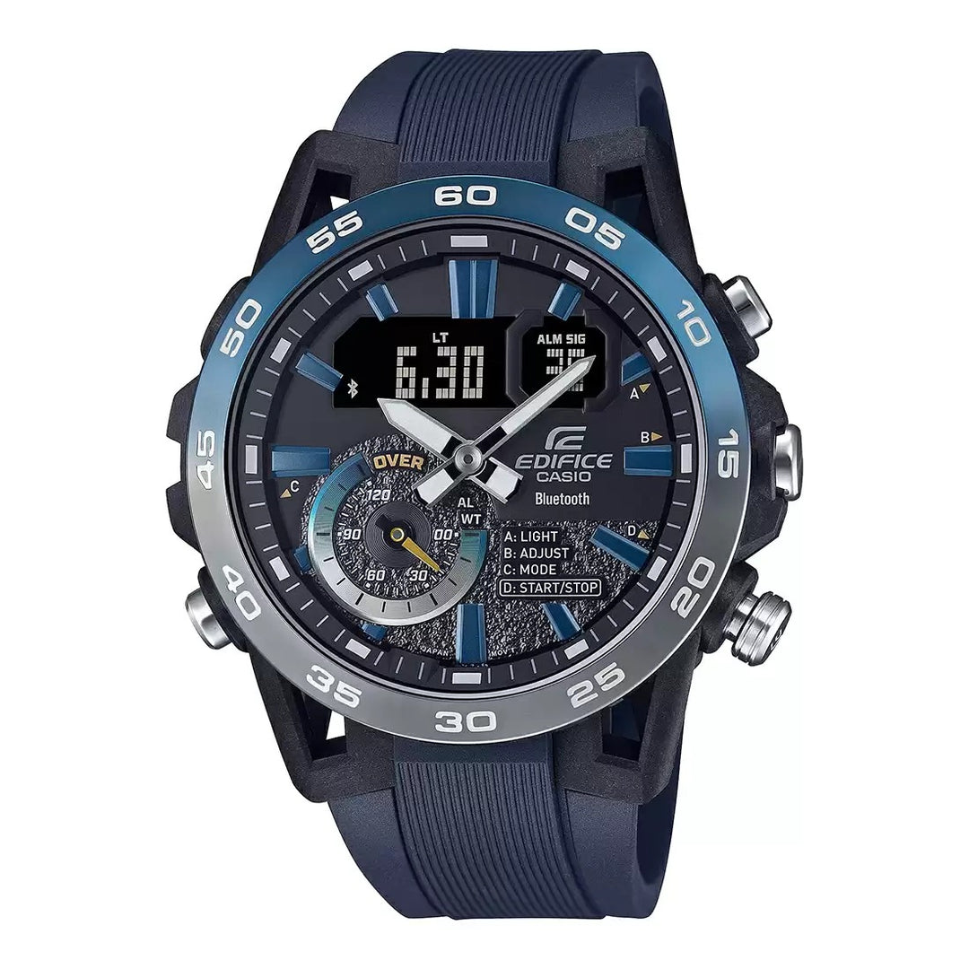 Casio Edifice Analog-Digital Men's Watch, ECB-40NP-1ADF-ED612