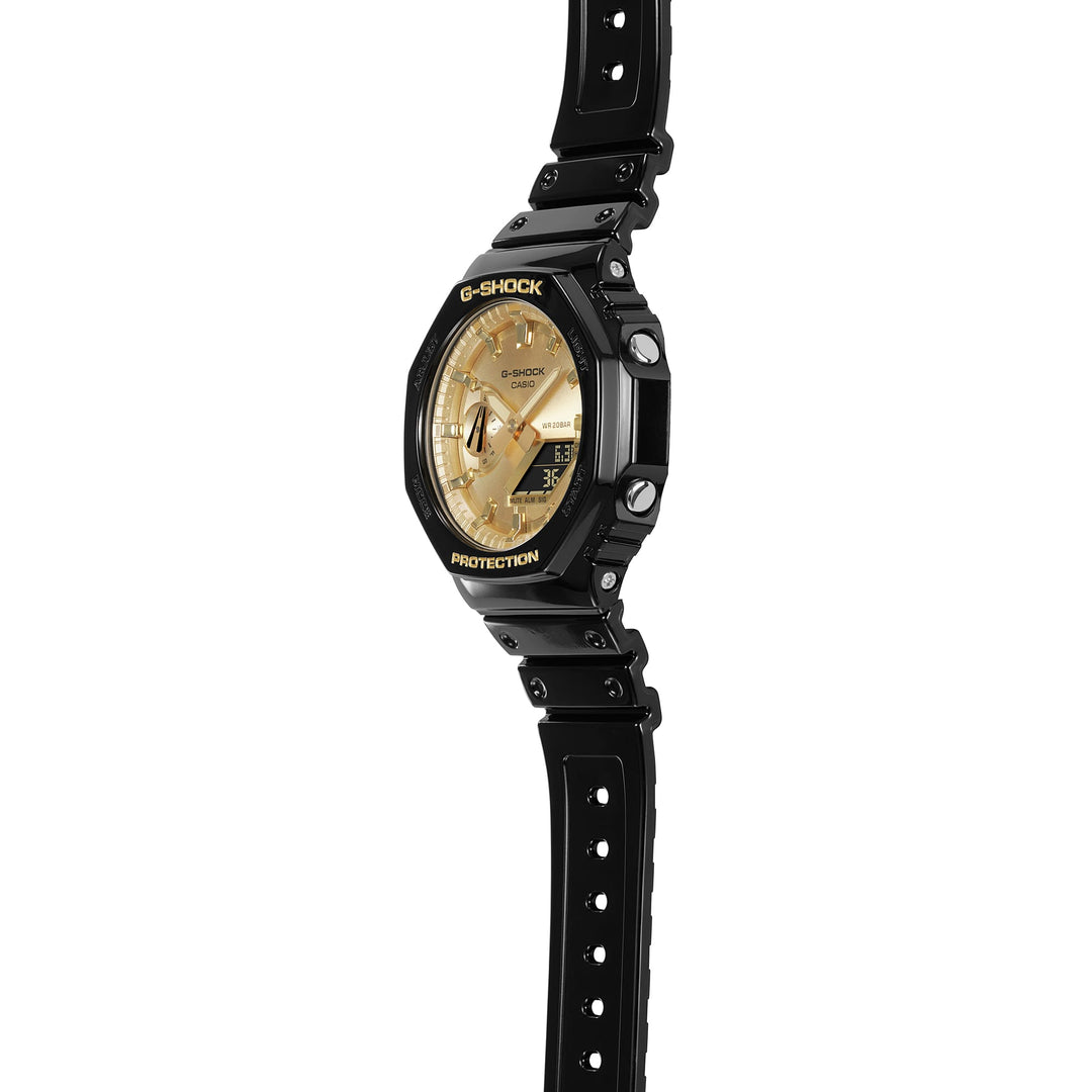 Casio G-Shock Analog-Digital Stopwatch, GA-2100GB-1ADR-G1453
