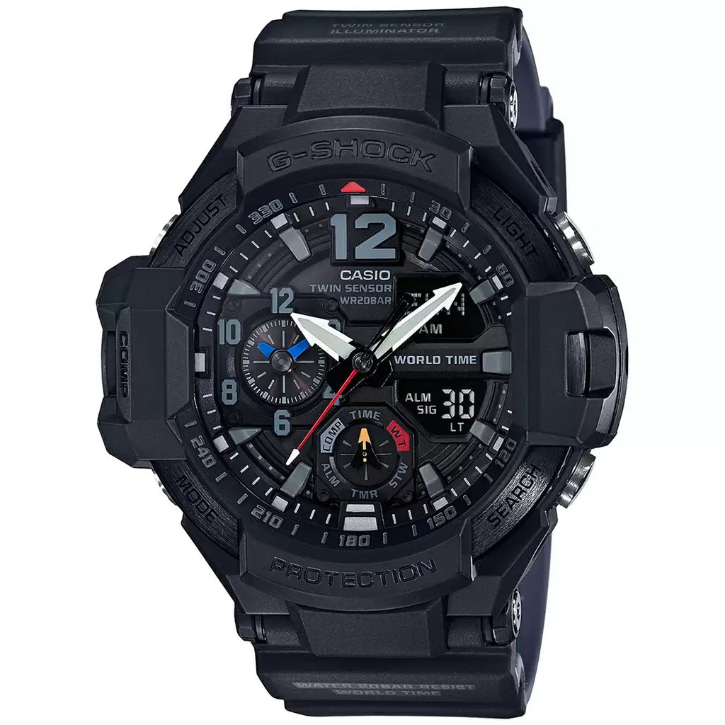 Casio G-Shock Mog Gravitymaster Neon Illuminator, GA-1100-1A1DR-G815