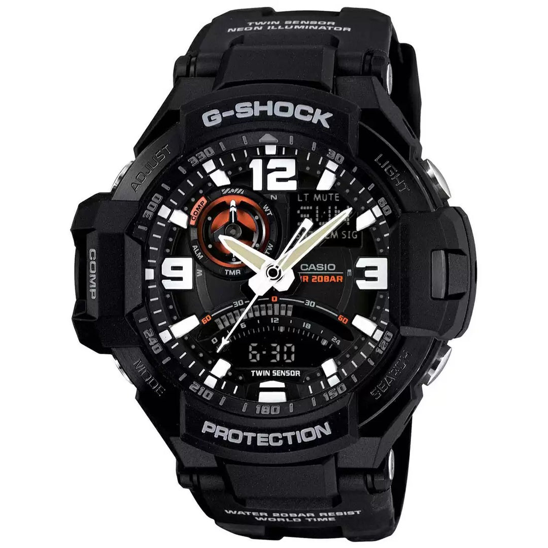 Casio G-Shock Mog Gravitymaster World Time, GA-1000-1ADR-G435