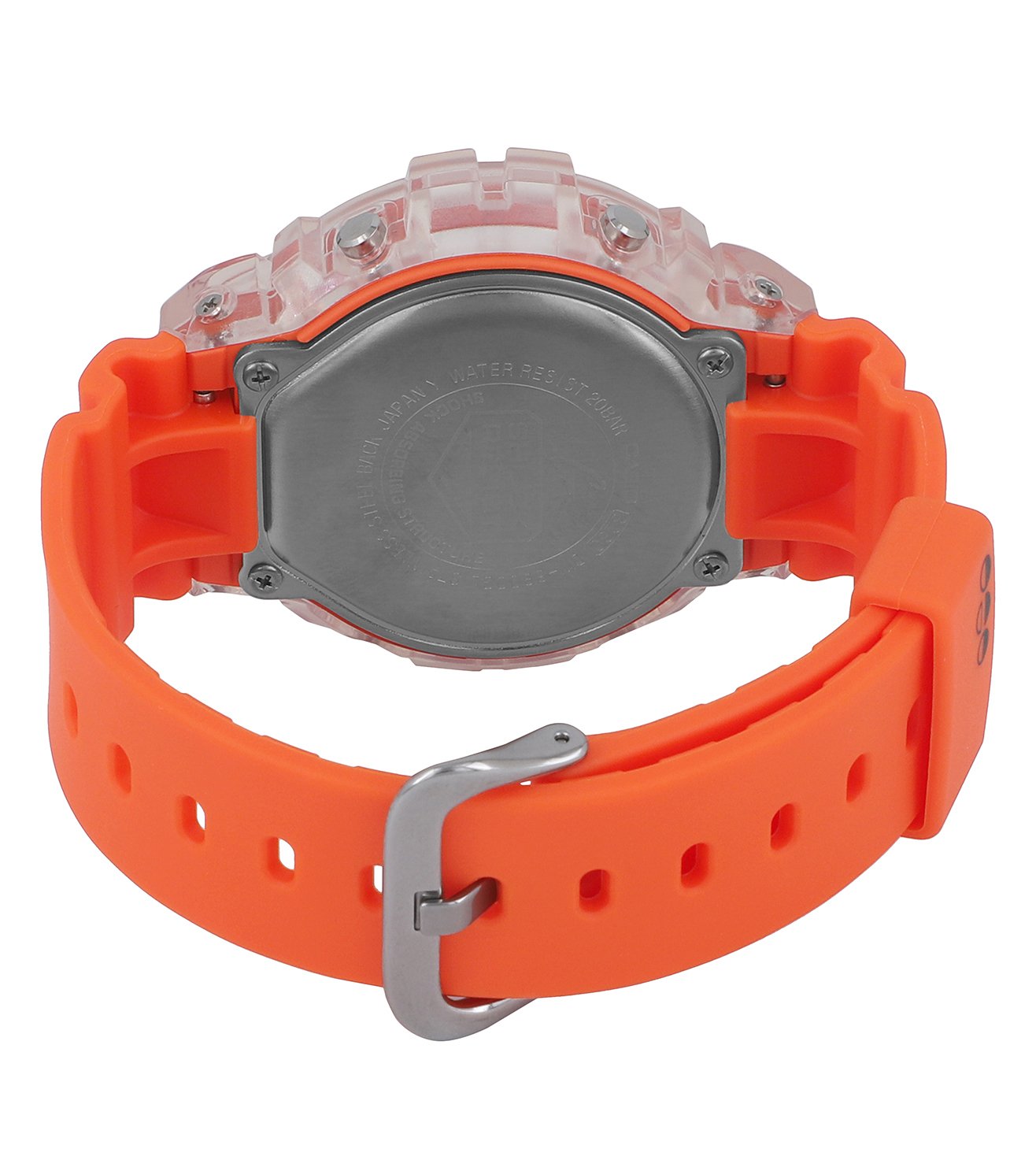 Casio G-Shock Orange Digital Men's Watch Countdown Timer, DW-6900GL-4DR ...