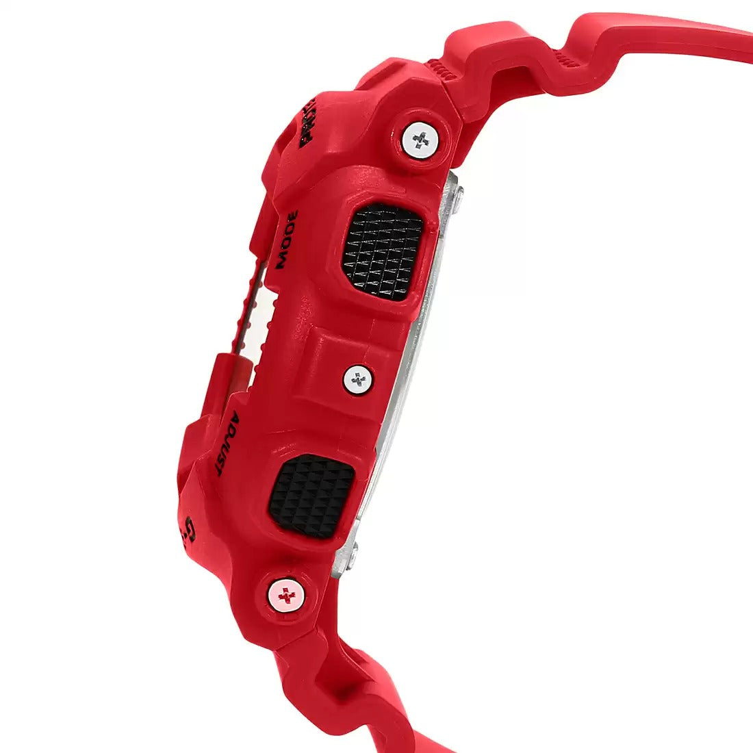 Casio G-Shock Red Analog-Digital Countdown Timer, GA-100B-4ADR-G344
