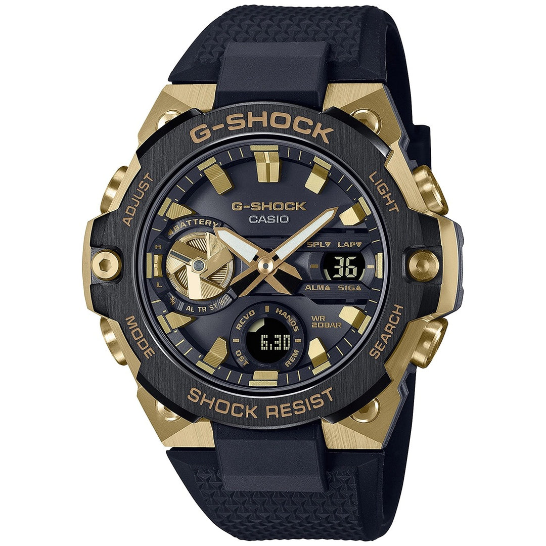 Casio G-Shock Solar Powered Men's Watch Bluetooth, GST-B400GB-1A9DR-G1