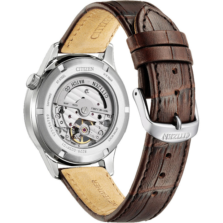 Citizen Mechanical Open Heart, 40mm Men's Watch, NH9130-17A