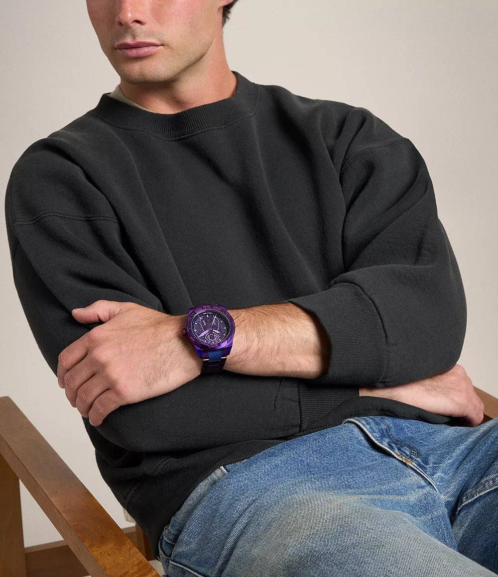 Marvel x Fossil Limited-Edition Galactus Quartz Three-Hand Men's