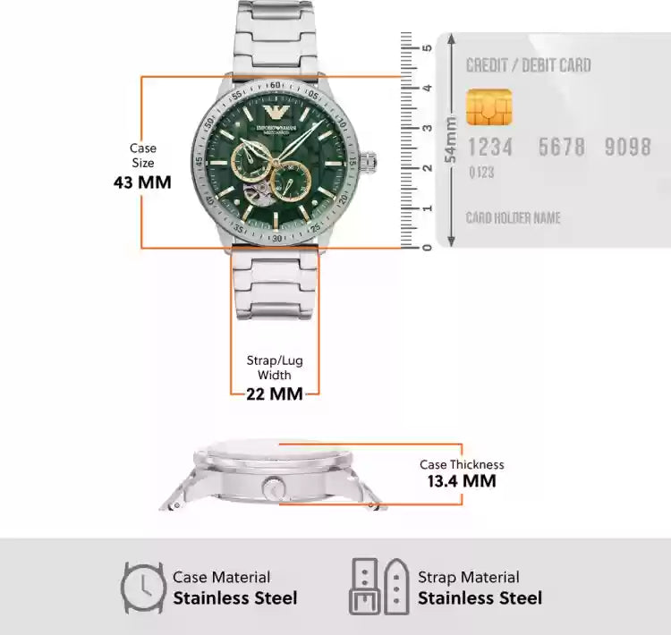 Emporio Armani Mario Analog Watch for Men AR60053