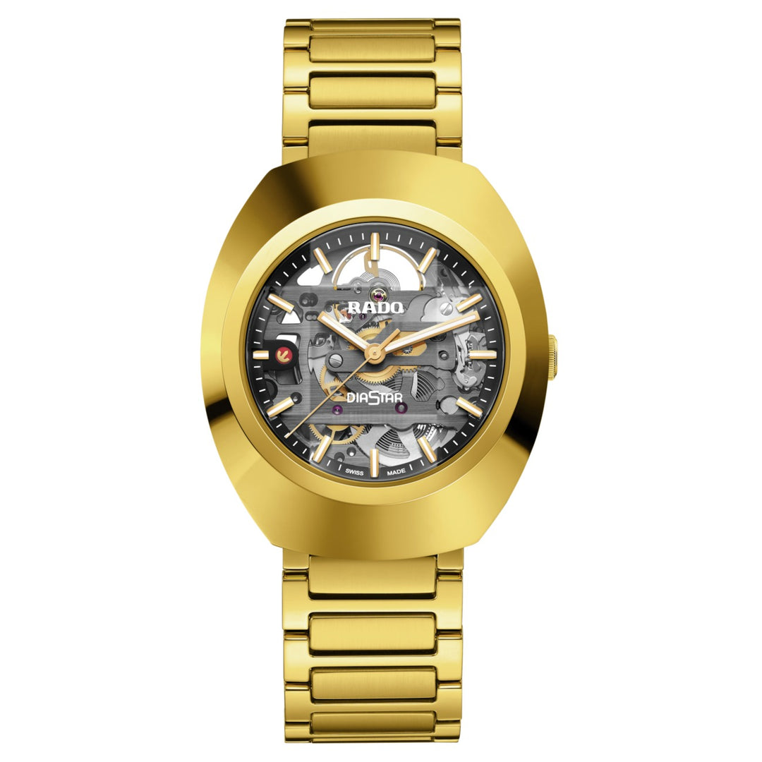 Rado DiaStar Original Skeleton Unisex Watch — 38mm, R12164153