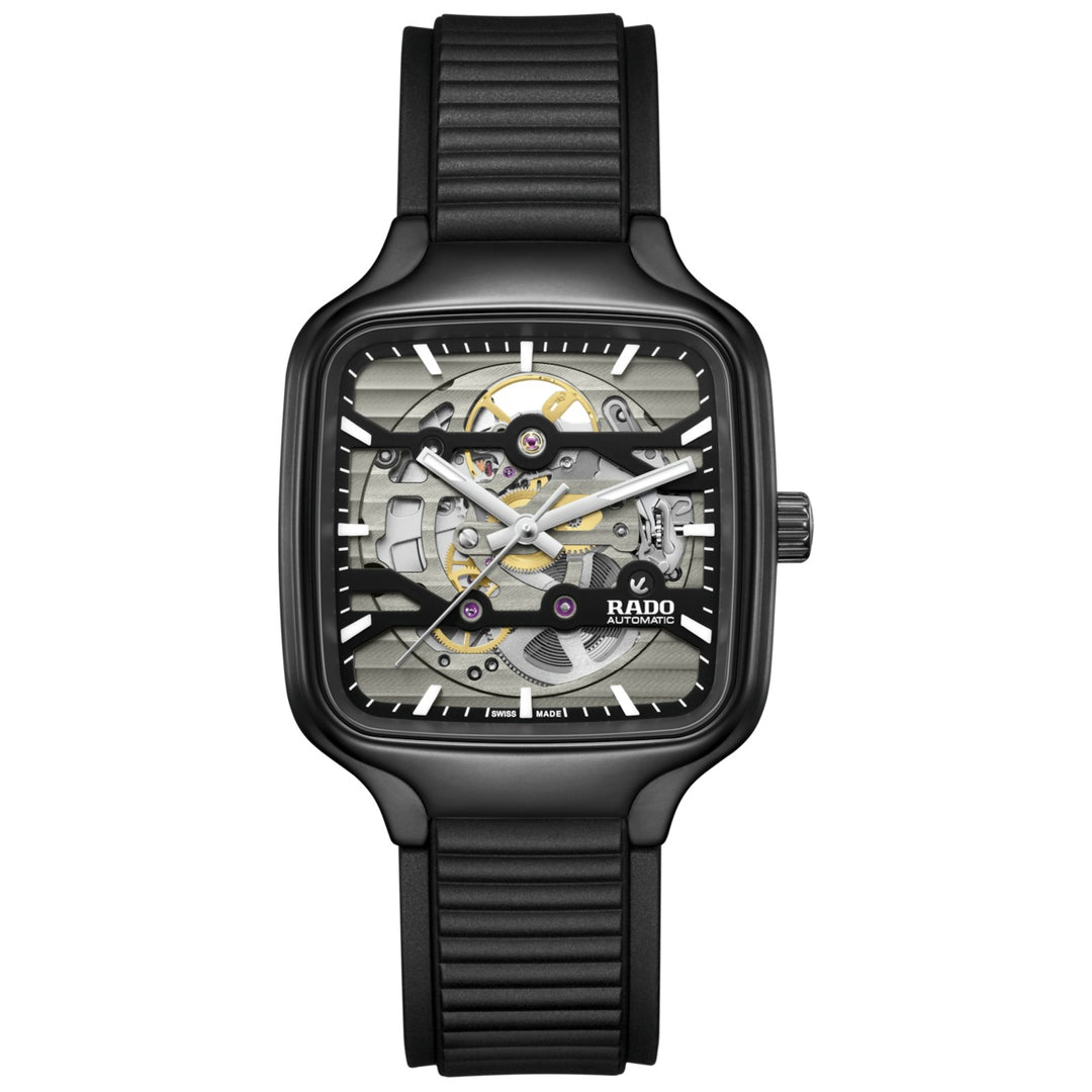RADO 腕時計 Rado True Square Automatic Skeleton Unisex Watch — 38mm