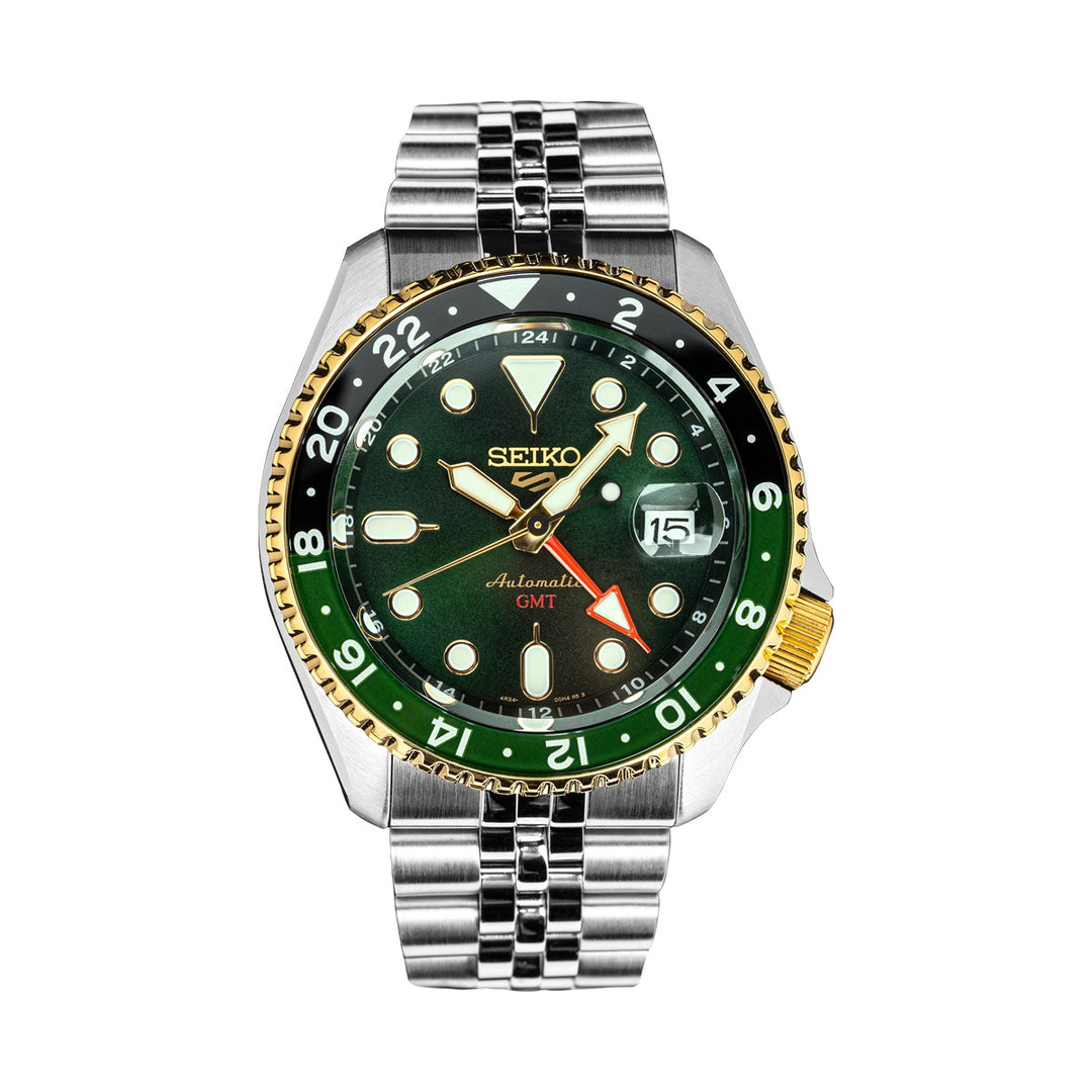 Seiko Sports Forest Green Sunrise Limited Edition Automatic Men's Wa