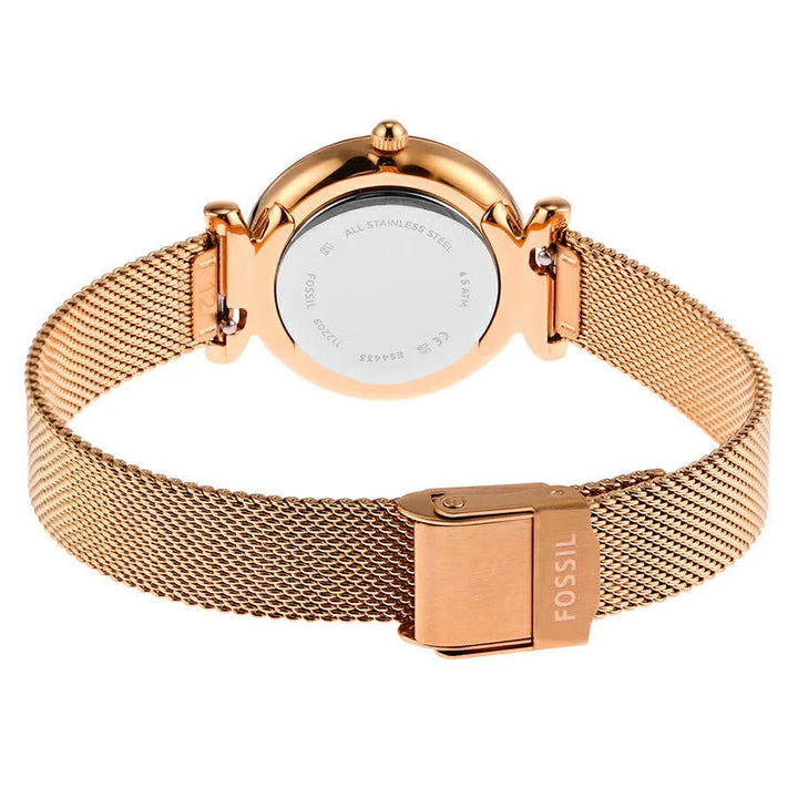 Carlie Mini Three-Hand Rose Gold-Tone Stainless Steel Watch  display picture 1