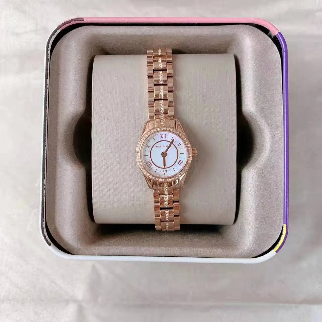 Michael Kors Women's Lauryn Three Hand Quartz Movement Watch MK4485