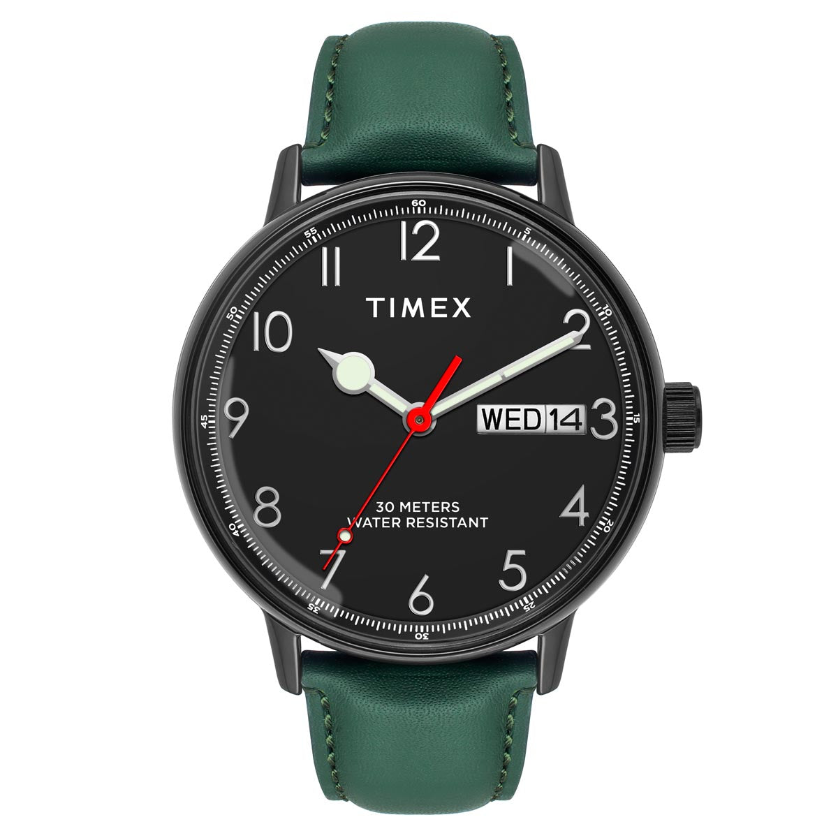 Timex Black Round Dial Analog Men's Watch, TWEG25402