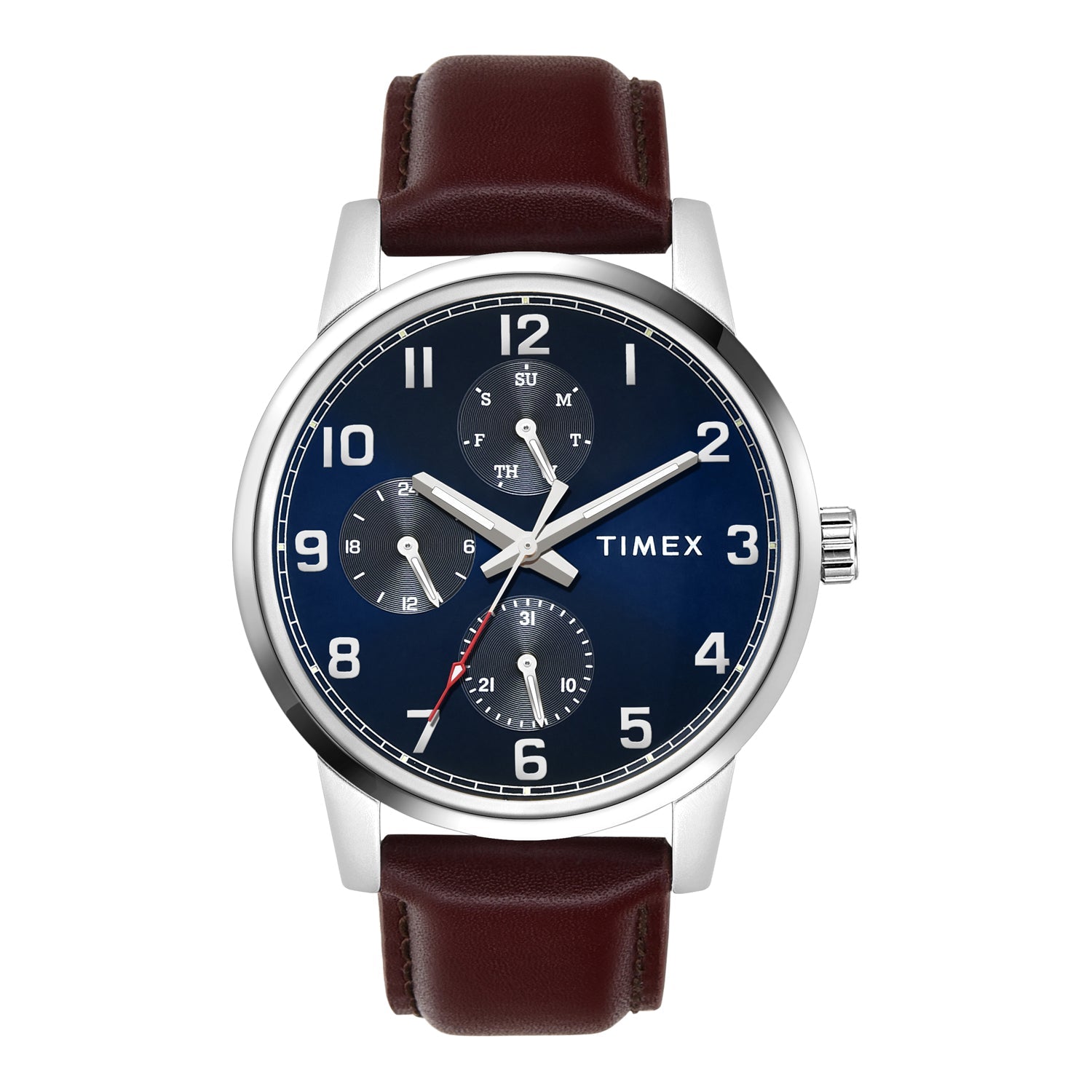 Timex Blue Round Dial Analog Men's Watch, TWEG18906