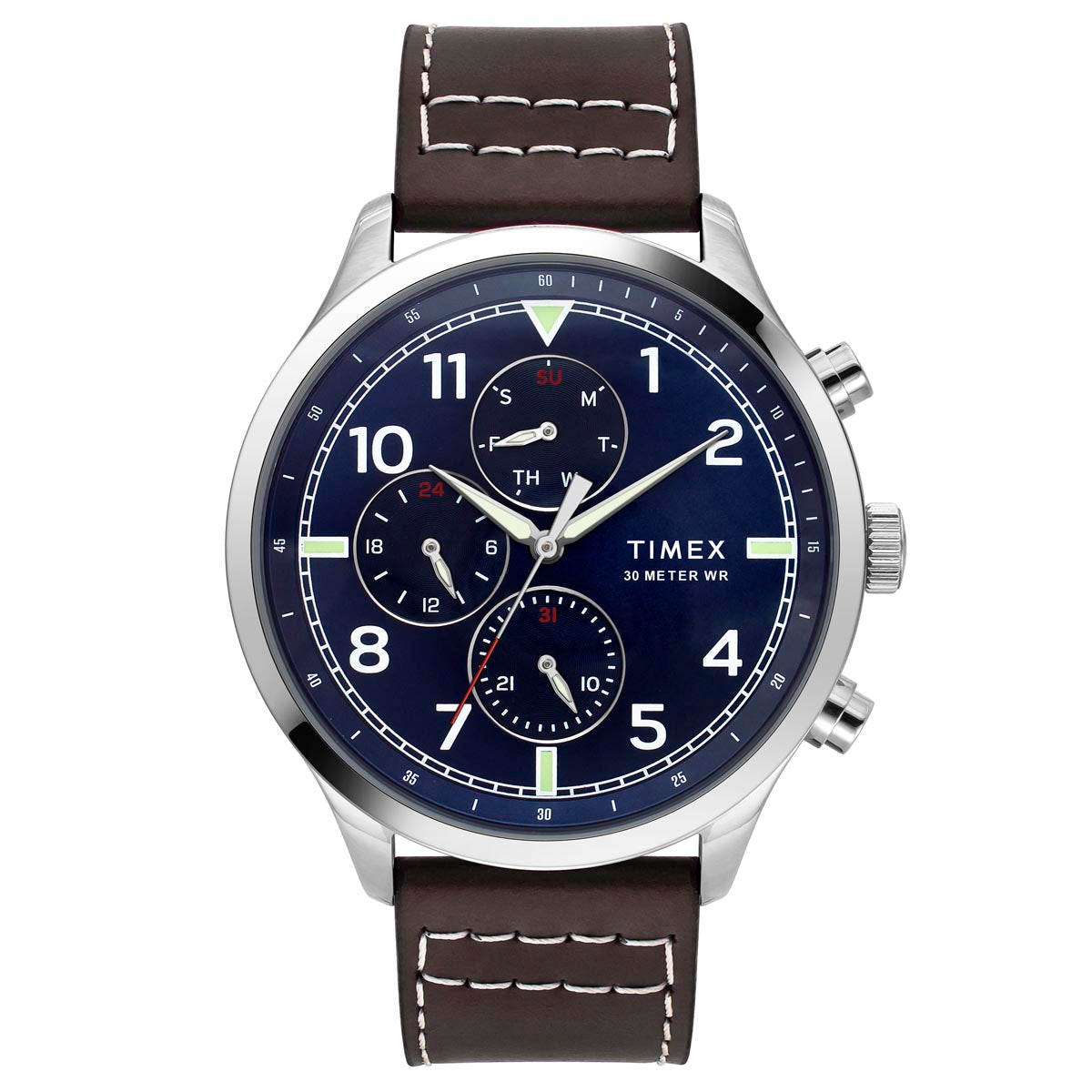 Timex Blue Round Dial Analog Men's Watch, TWEG23901