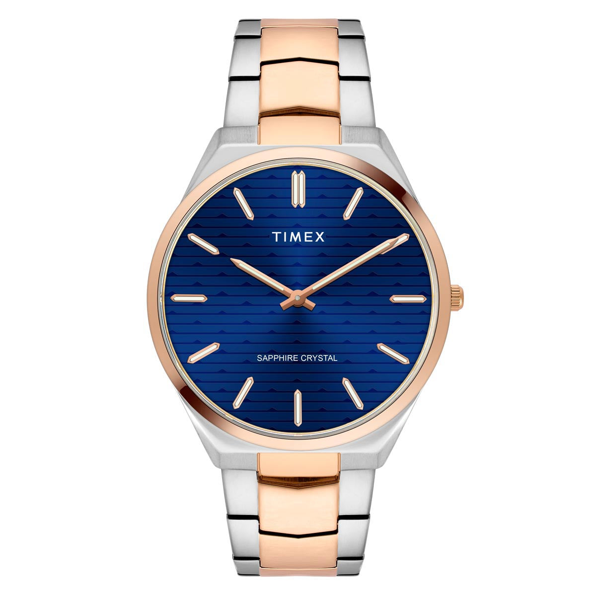 Timex Blue Round Dial Analog Men's Watch, TWEG25802